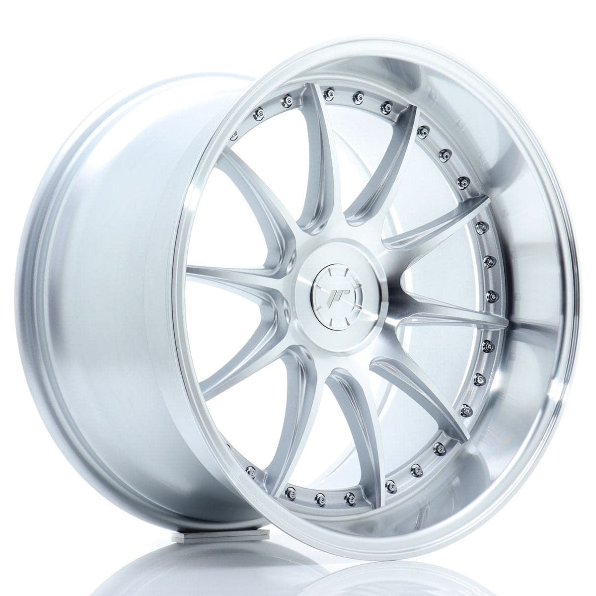 Alu kola Japan Racing JR41 19x9,5 ET12-22 5H BLANK Silver Machined Face WheelsUp
