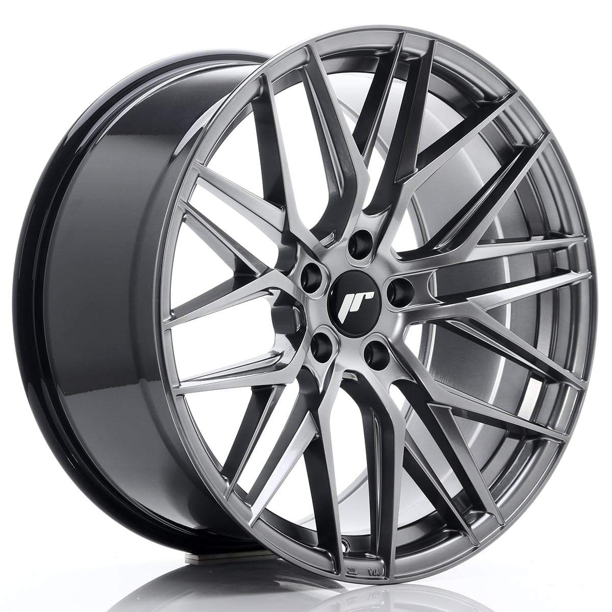 Alu kola Japan Racing JR28 21x9 ET15-45 5H BLANK Hyper Black WheelsUp