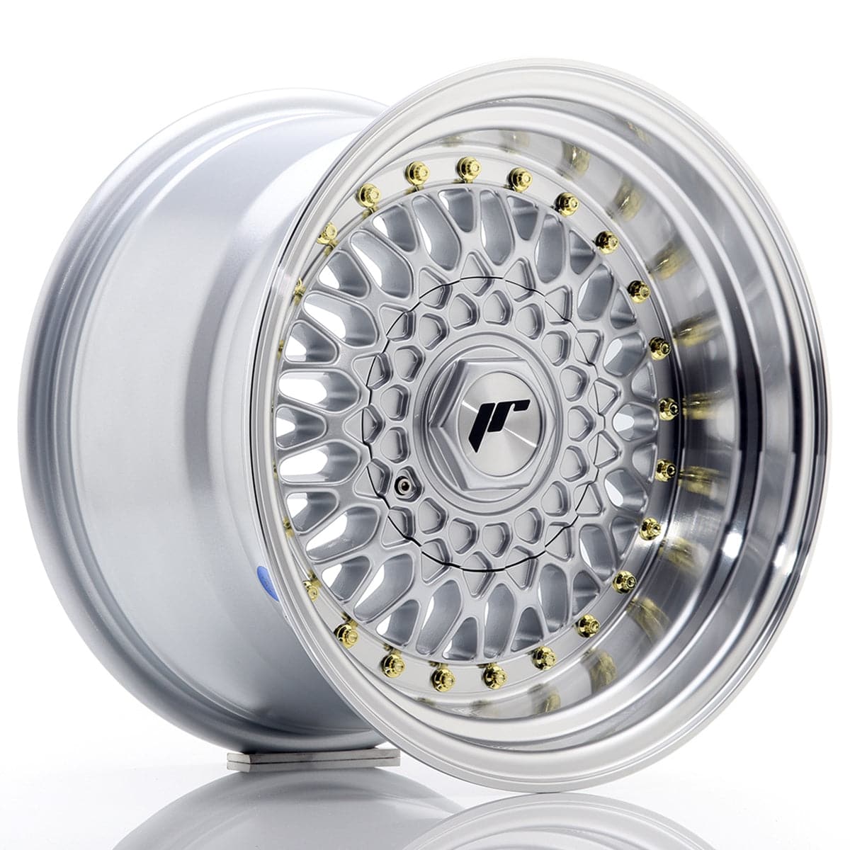 Alu kola Japan Racing JR9 16x7,5 ET25 4x100/108 Silver w/Machined Lip WheelsUp