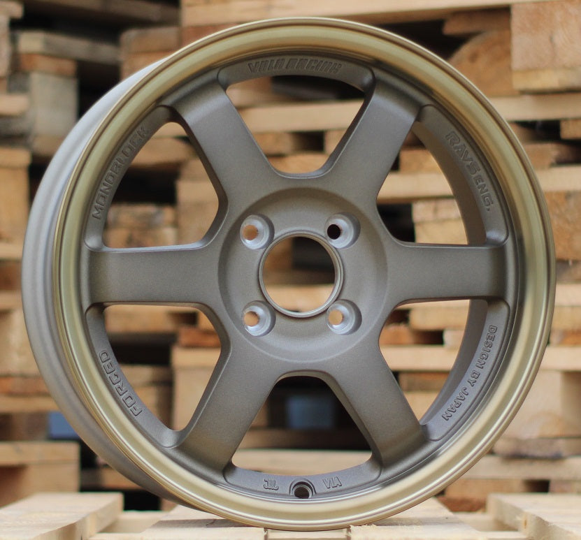 Alu kola Racing Line L1615 7x15 4x100 ET35 bronzová, BMW WheelsUp