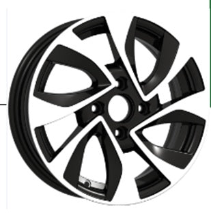 Alu kola Racing Line L1677 5x14 4x100 ET36 černá, Hyundai WheelsUp