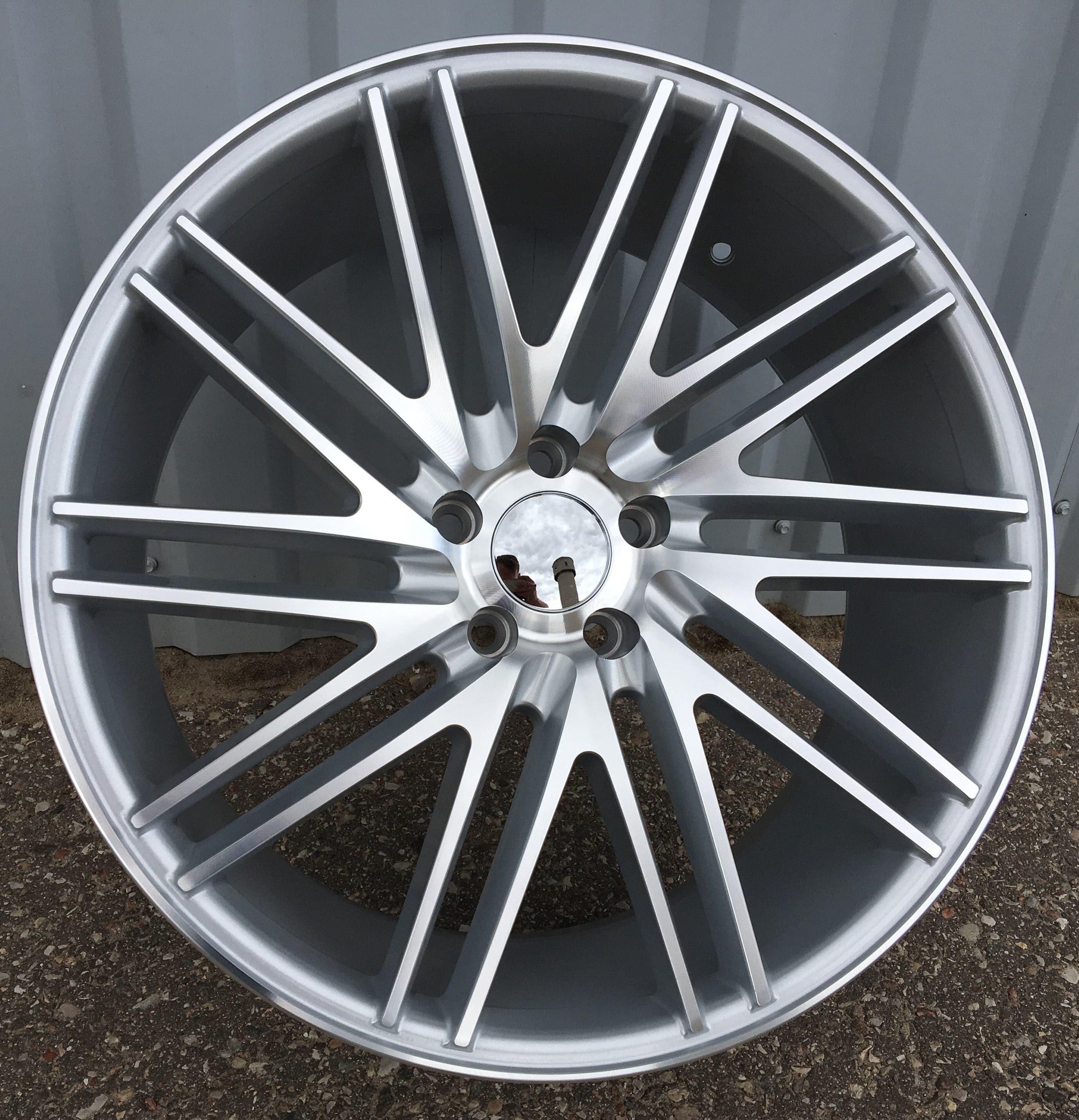 Alu kola Racing Line LU579 9.5x20 5x112 ET40 stříbrná, BMW WheelsUp