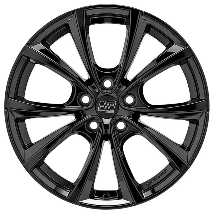 Alu kola MSW 27T 8,5x19 5x114,3 ET35 64,12 černá WheelsUp