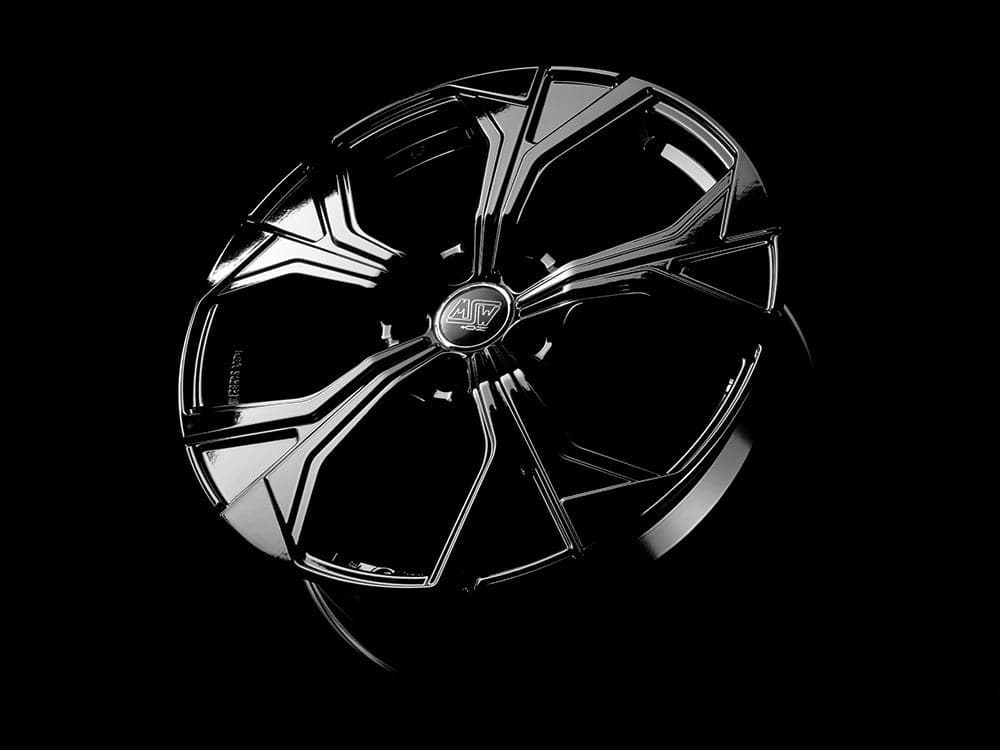 Alu kola MSW 43 8x18 5x108 ET45 73 černá WheelsUp