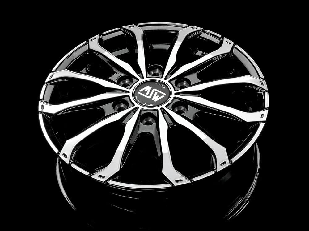 Alu kola MSW 48 7,5x17 5x114,3 ET45 73 černá WheelsUp