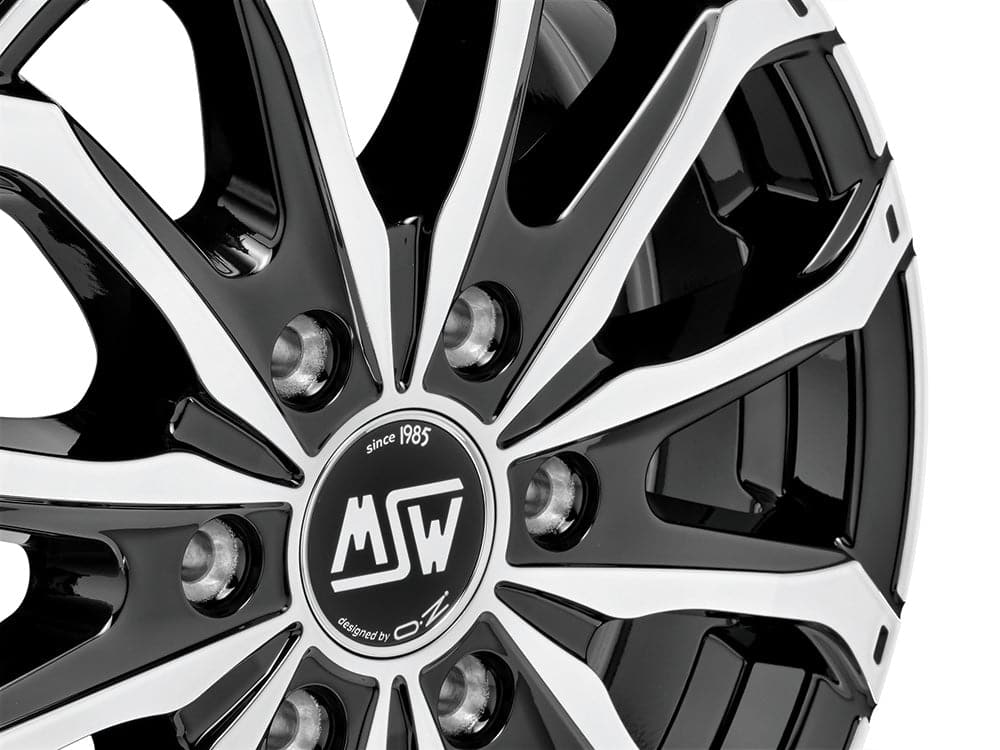 Alu kola MSW 48 9x21 5x108 ET38 73 černá WheelsUp