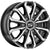 Alu kola MSW 48 VAN 7x16 5x108 ET46 Gloss Black Full Polished