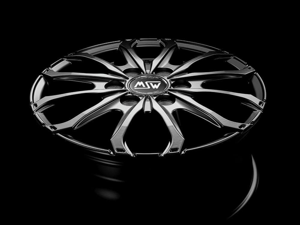 Alu kola MSW 48 9x19 5x120 ET48 74,06 Matt Black WheelsUp