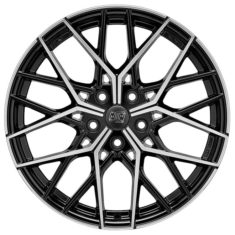 Alu kola MSW 74 9x20 5x114,3 ET40 73 černá WheelsUp