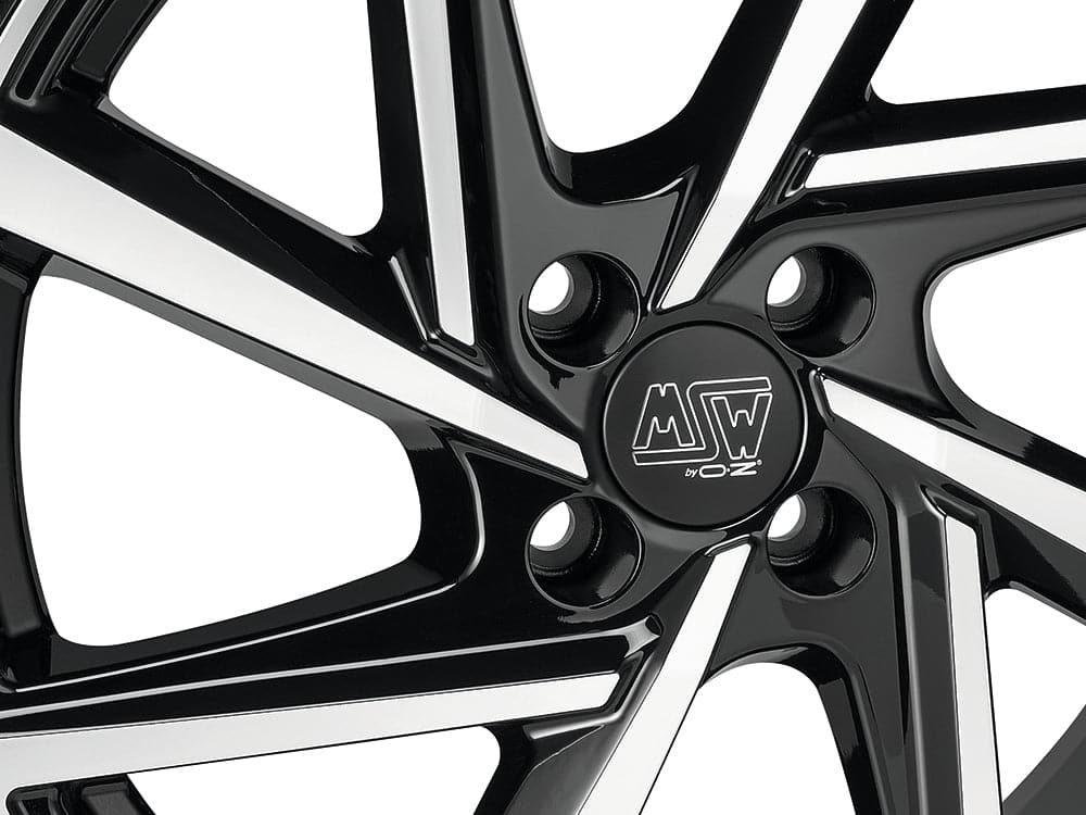 Alu kola MSW 80-4 6x15 4x100 ET40 63,4 černá WheelsUp