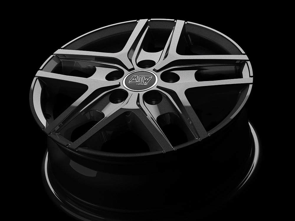 Alu kola MSW 40 VAN 6,5x16 5x118 ET48 71,1 šedá WheelsUp