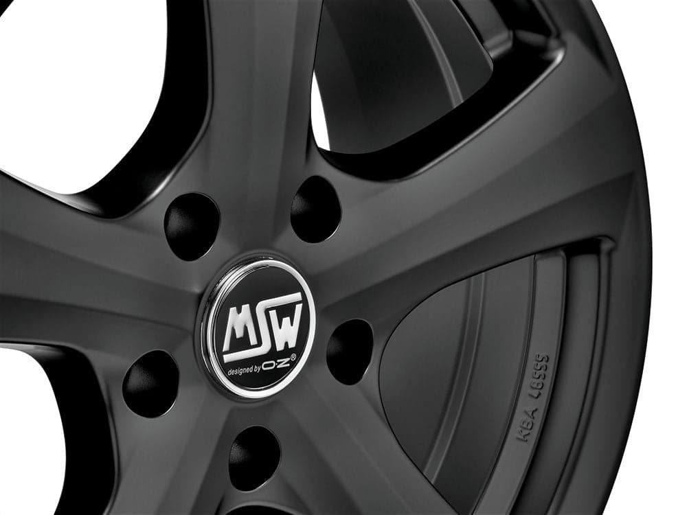 Alu kola MSW 19 W 6,5x15 4x100 ET38 63,4 černá WheelsUp