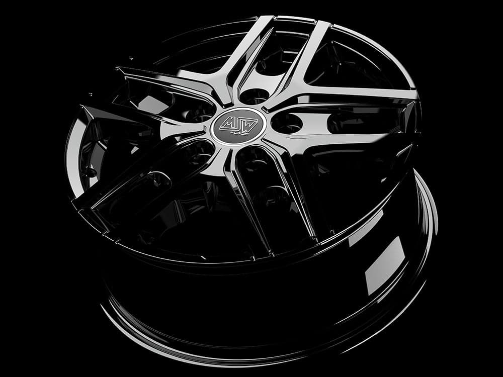 Alu kola MSW 40 VAN 6,5x16 5x160 ET55 65,1 černá WheelsUp