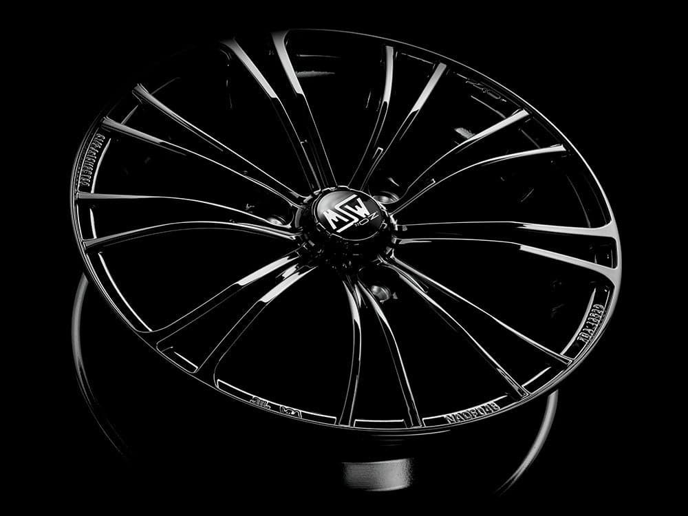 Alu kola MSW X2 MSW 6,5x15 3x112 ET30 57,1 černá WheelsUp