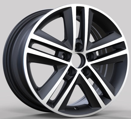 Alu kola Racing Line SW110 6x15 5x100 ET40, černá WheelsUp
