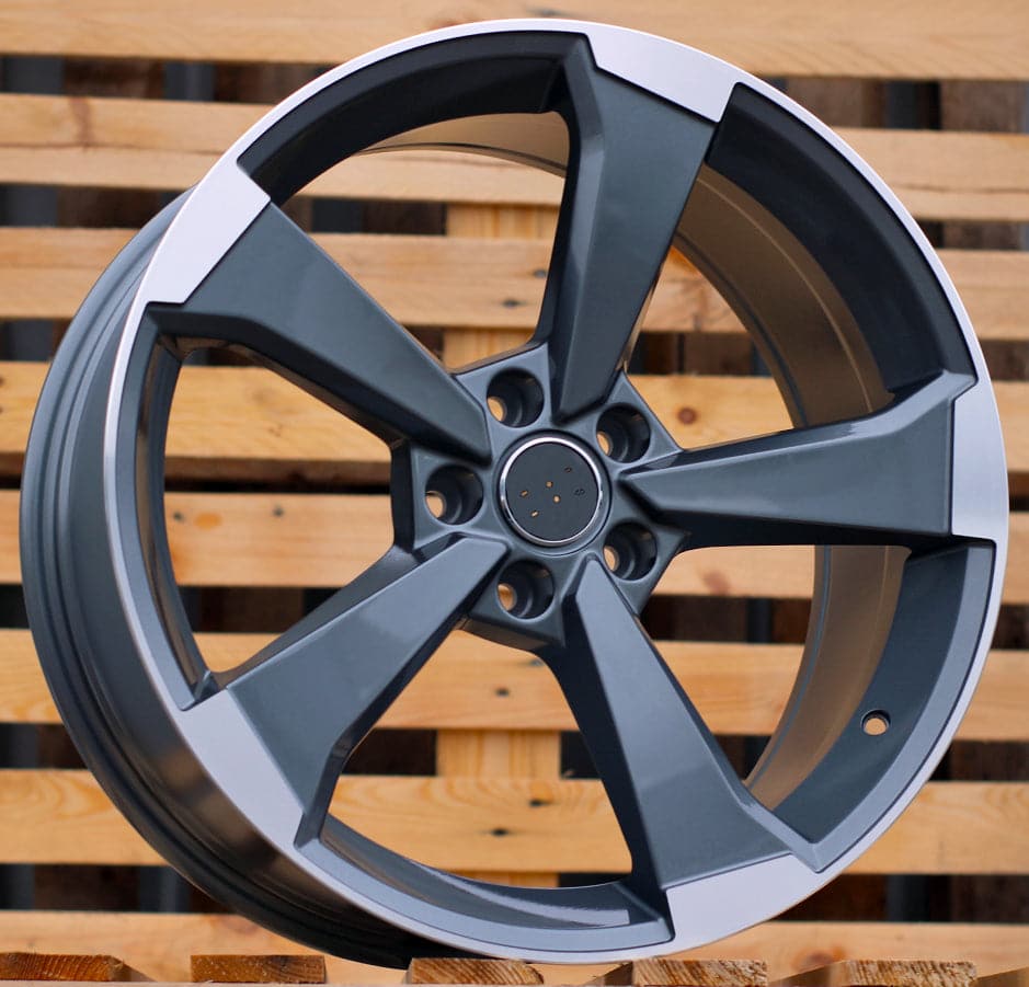 Alu kola Racing Line XE351 8x18 5x112 ET40, šedá WheelsUp