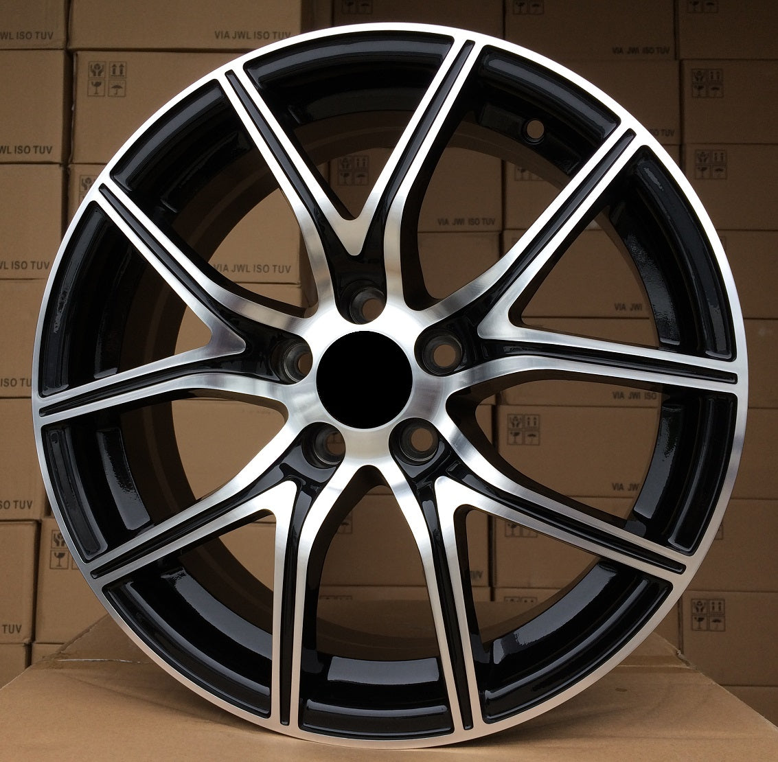 Alu kola Racing Line XF165 6.5x16 5x98 ET38 černá, BMW WheelsUp