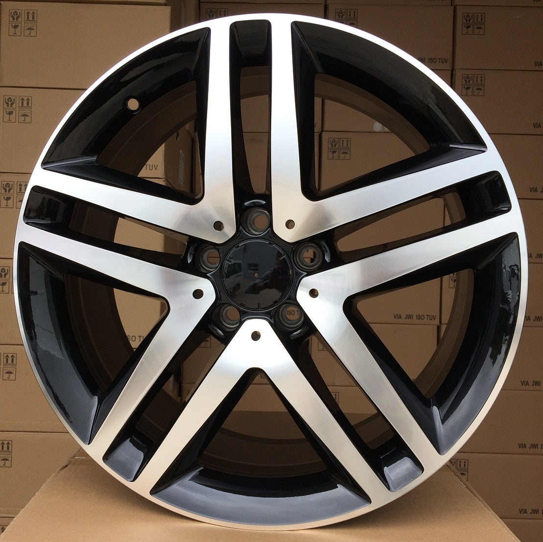 Alu kola Racing Line XFE69 8x19 5x112 ET52 černá, Mercedes WheelsUp
