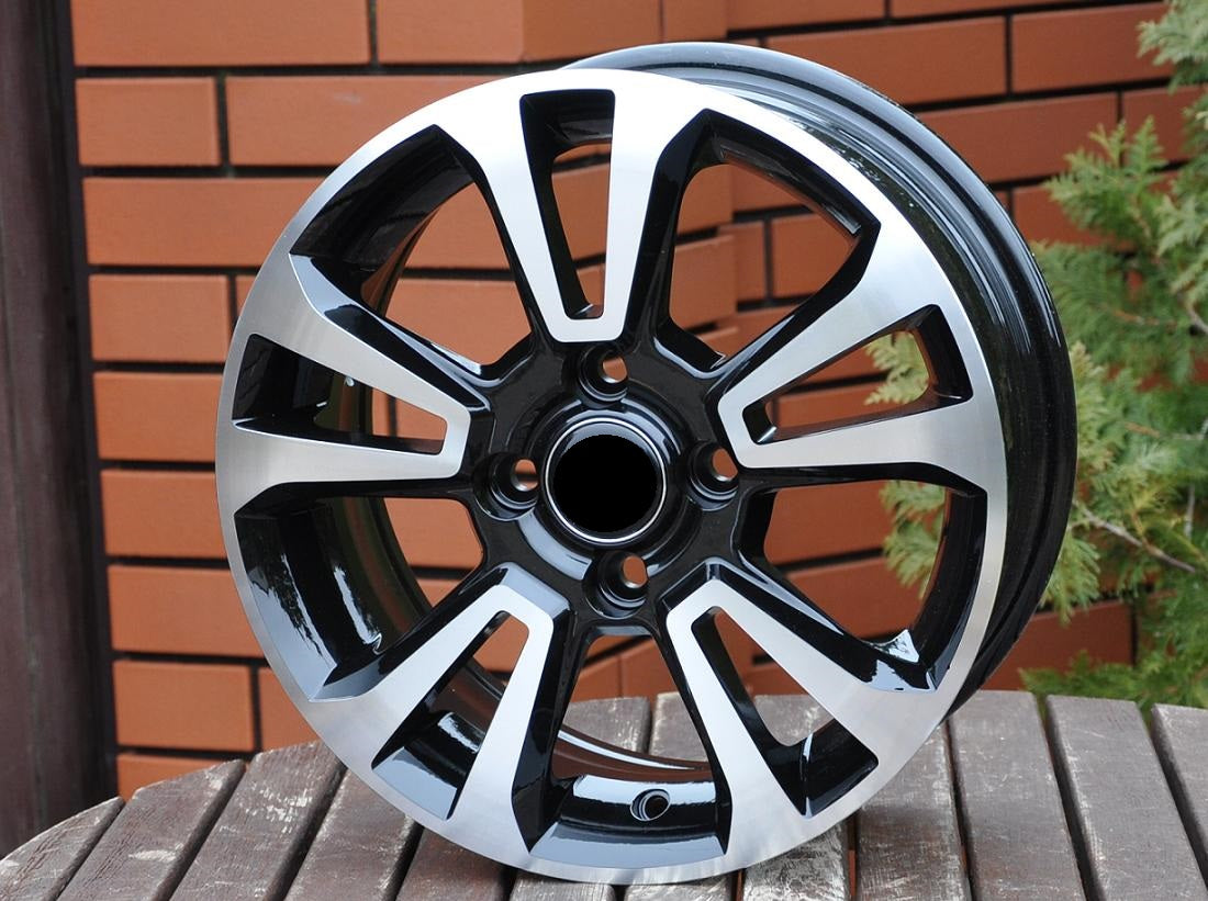 Alu kola Racing Line 5078 6x15 4x100 ET40 černá, Opel WheelsUp