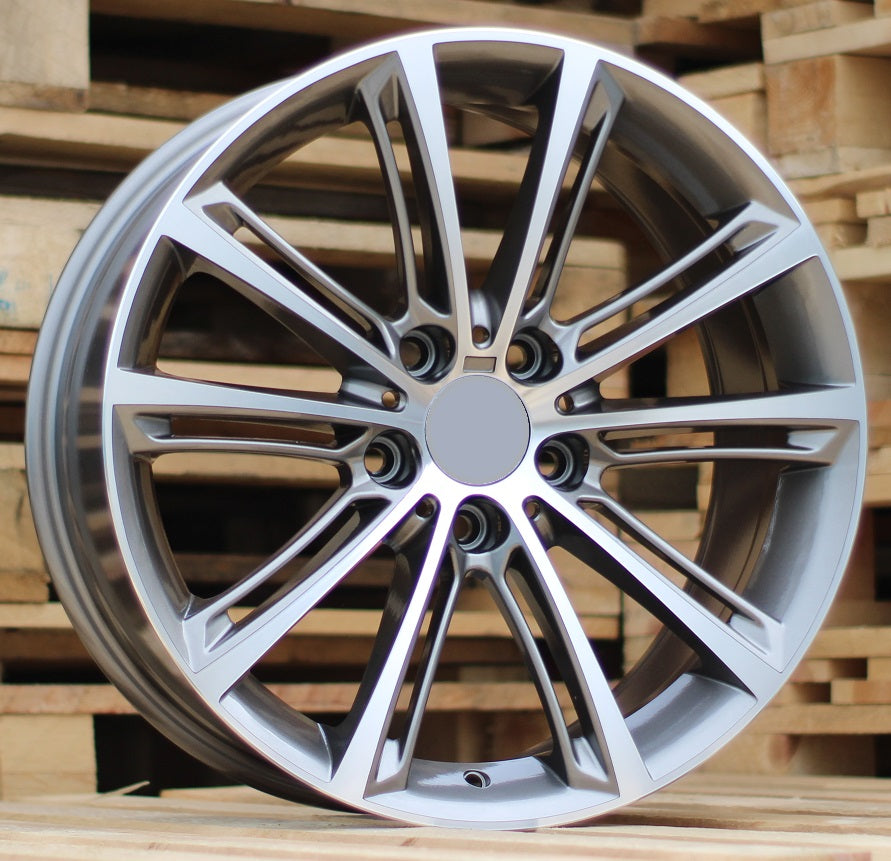 Alu kola Racing Line B528 8x18 5x120 ET34 šedá, BMW WheelsUp