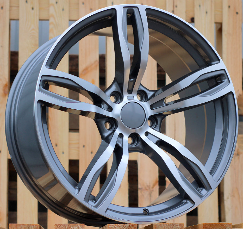 Alu kola Racing Line E492 8x17 5x120 ET34 šedá, BMW WheelsUp