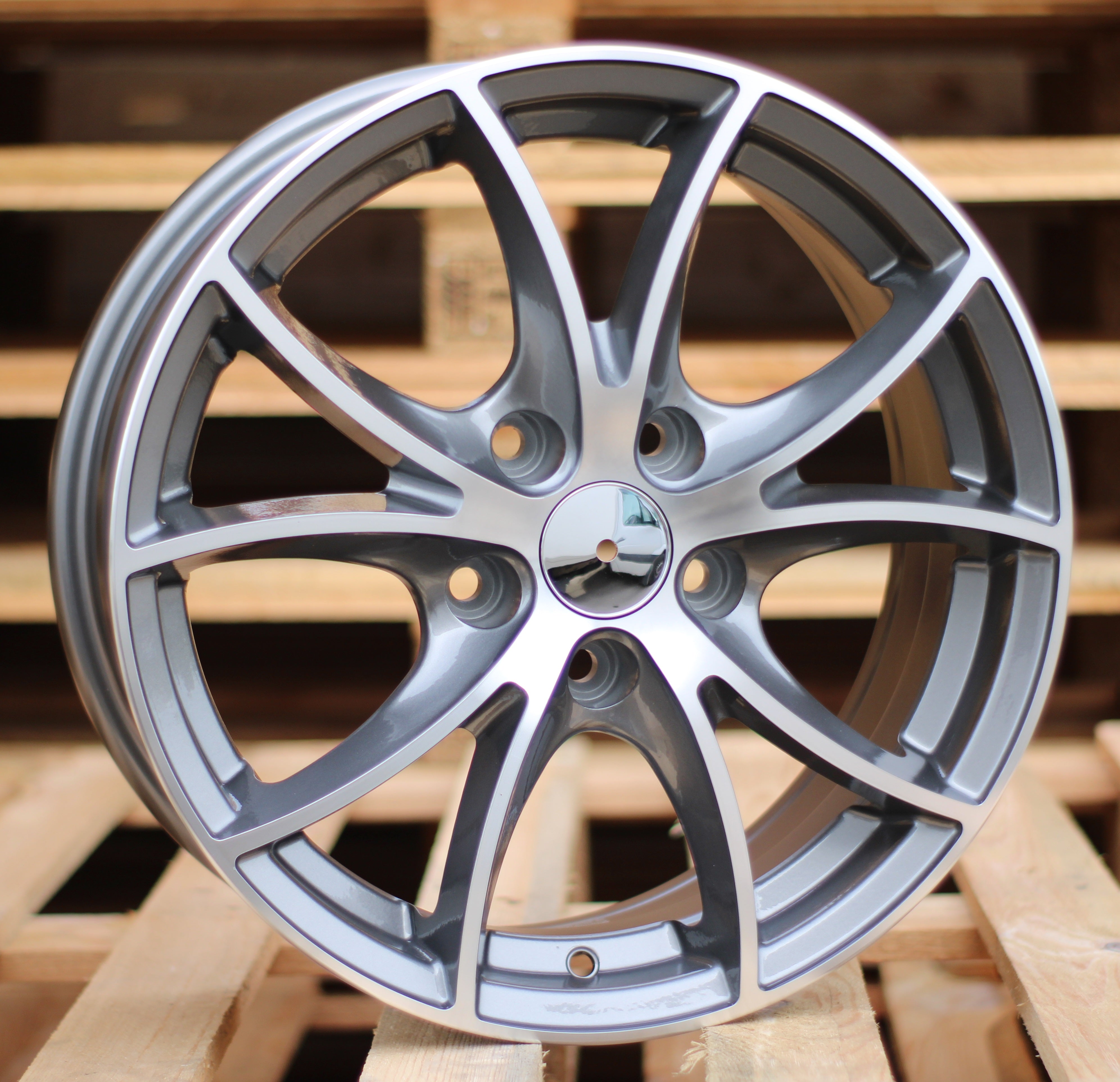 Alu kola Racing Line RL07 6.5x16 5x112 ET40 šedá, BMW WheelsUp