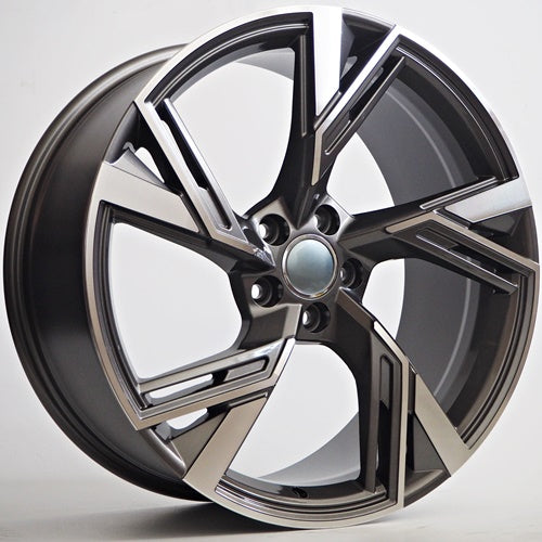 Alu kola Racing Line Abri 8,5x19 5x112 ET35 Grey Face Machined WheelsUp