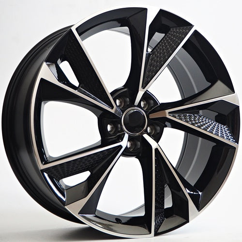 Alu kola Racing Line Alto 8x18 5x112 ET35 Black Face Machined WheelsUp