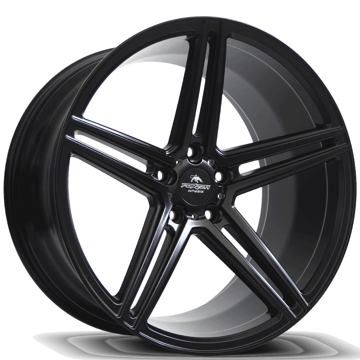Alu kola Forzza Bosan 10,5x21 5x120 ET38 72,56 Satin Black - Wheelsup.cz