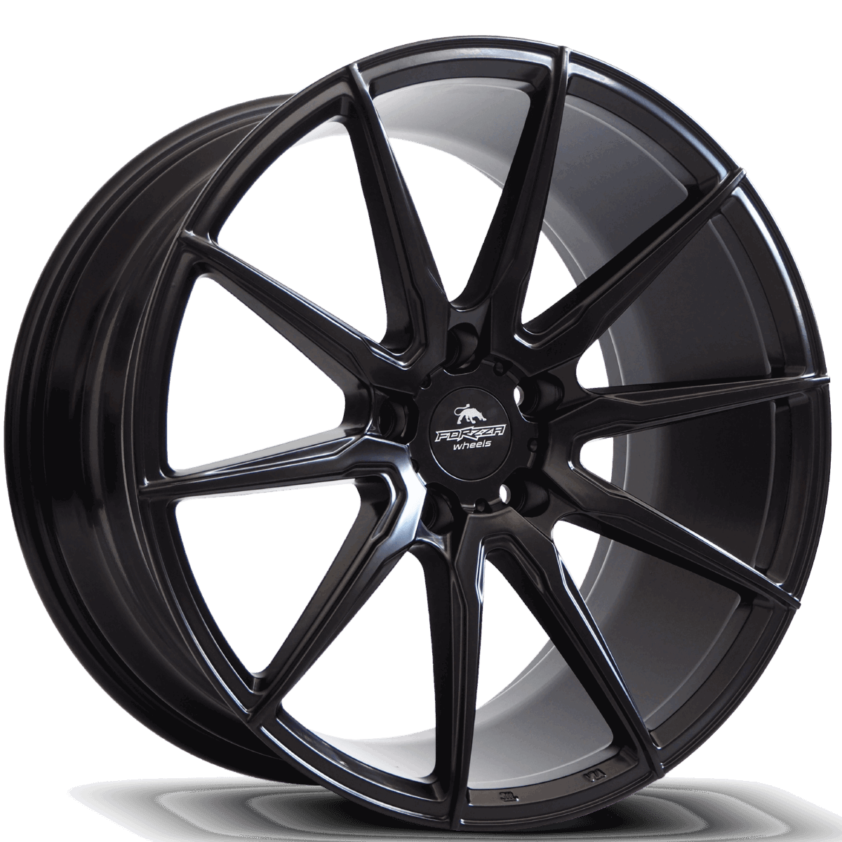Alu kola Forzza City 8,5x19 5x112 ET40 66,45 Satin Black - Wheelsup.cz