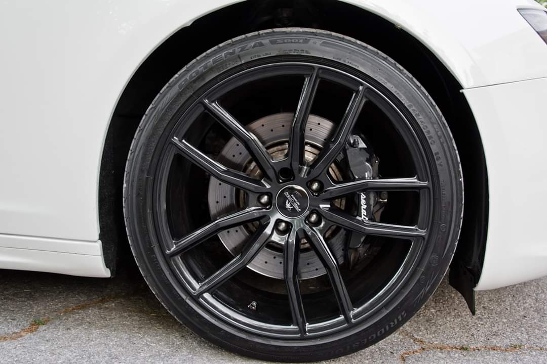 Alu kola Forzza Sigma 9,5x22 5x112 ET30 66,45 Black Magic - Wheelsup.cz