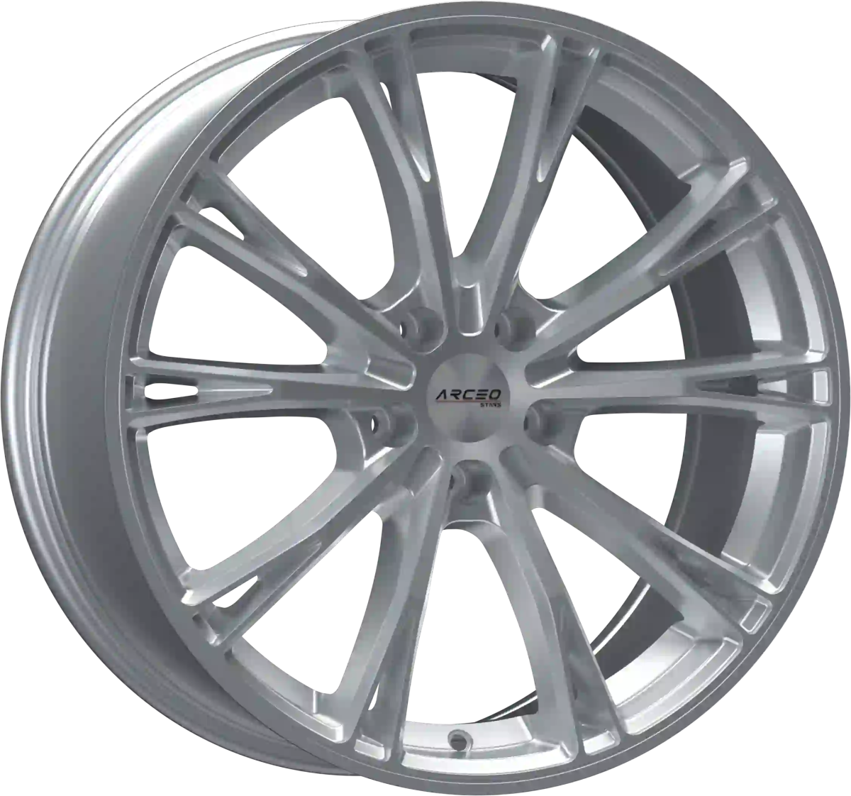 Alu kola Arceo ASW01 8.5x19 5x112 ET45 Silver Diamond WheelsUp