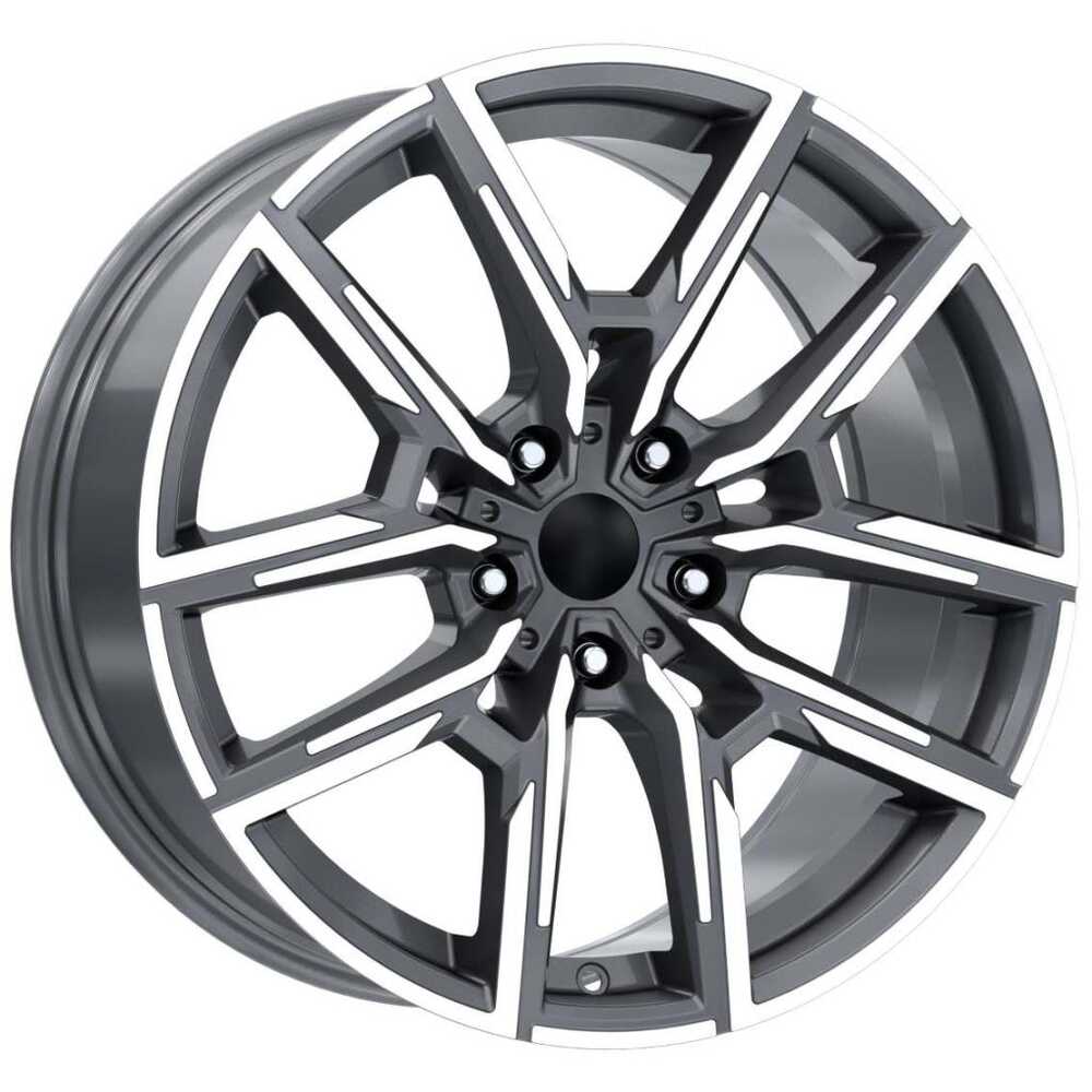 Arceo DY1249 8.5x19 5x112 ET33 66.6 Gun Metal Diamond - Wheelsup.cz