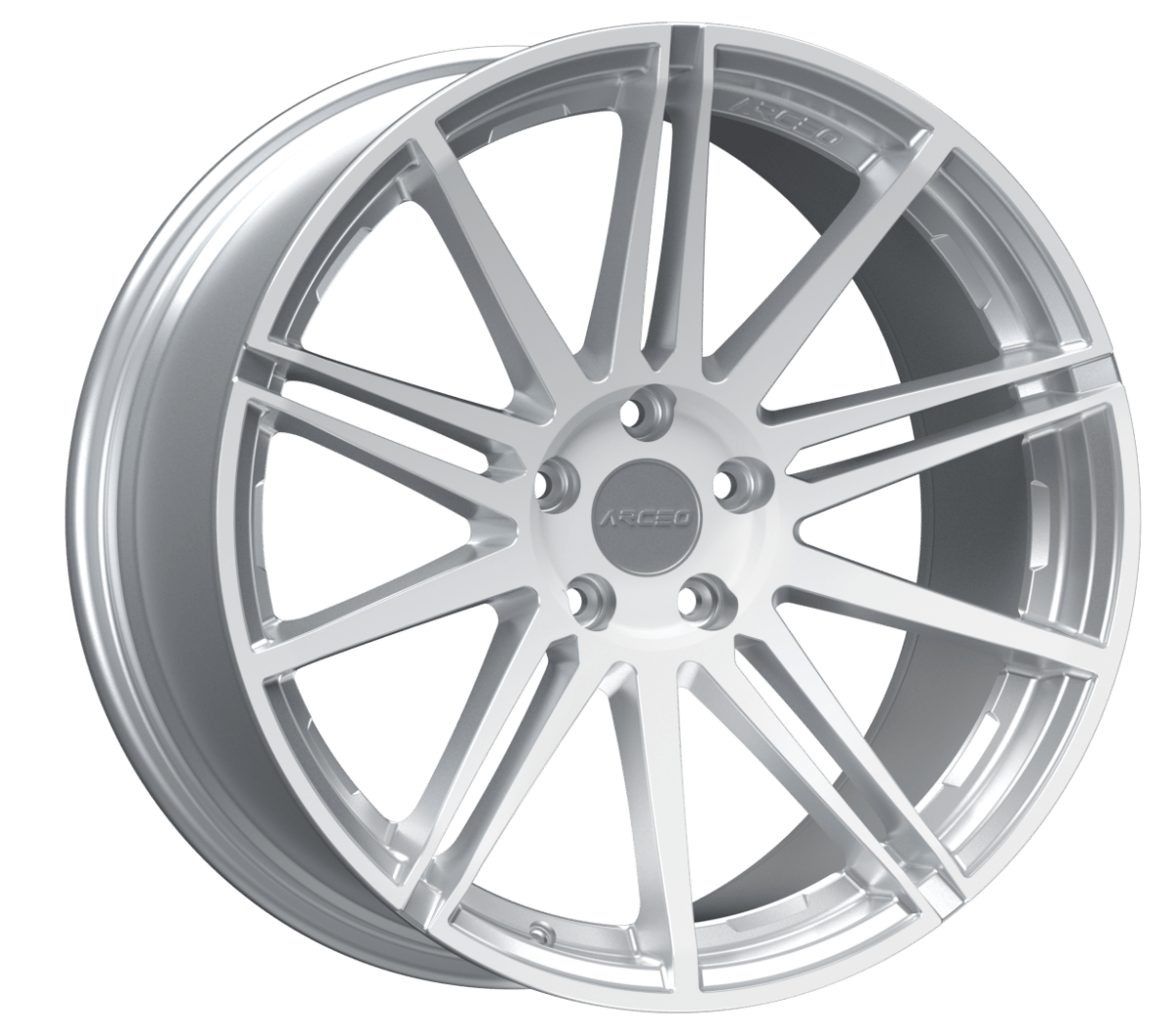 Alu kola Arceo Mallorca 8x18 5x108 ET35 Silver Diamond WheelsUp