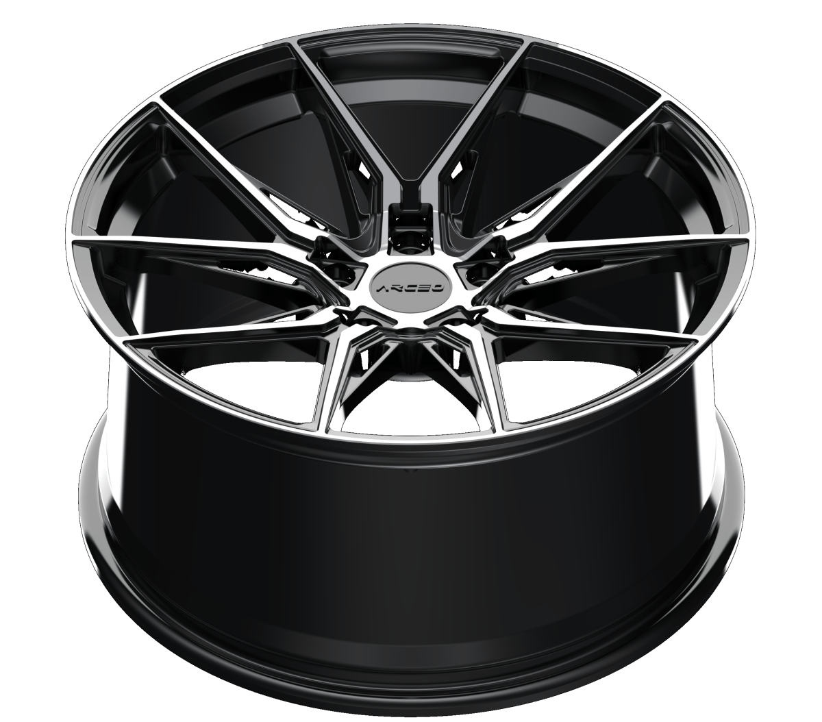 Alu kola Arceo Marseille 8x18 5x114.3 ET35 Black Diamond WheelsUp