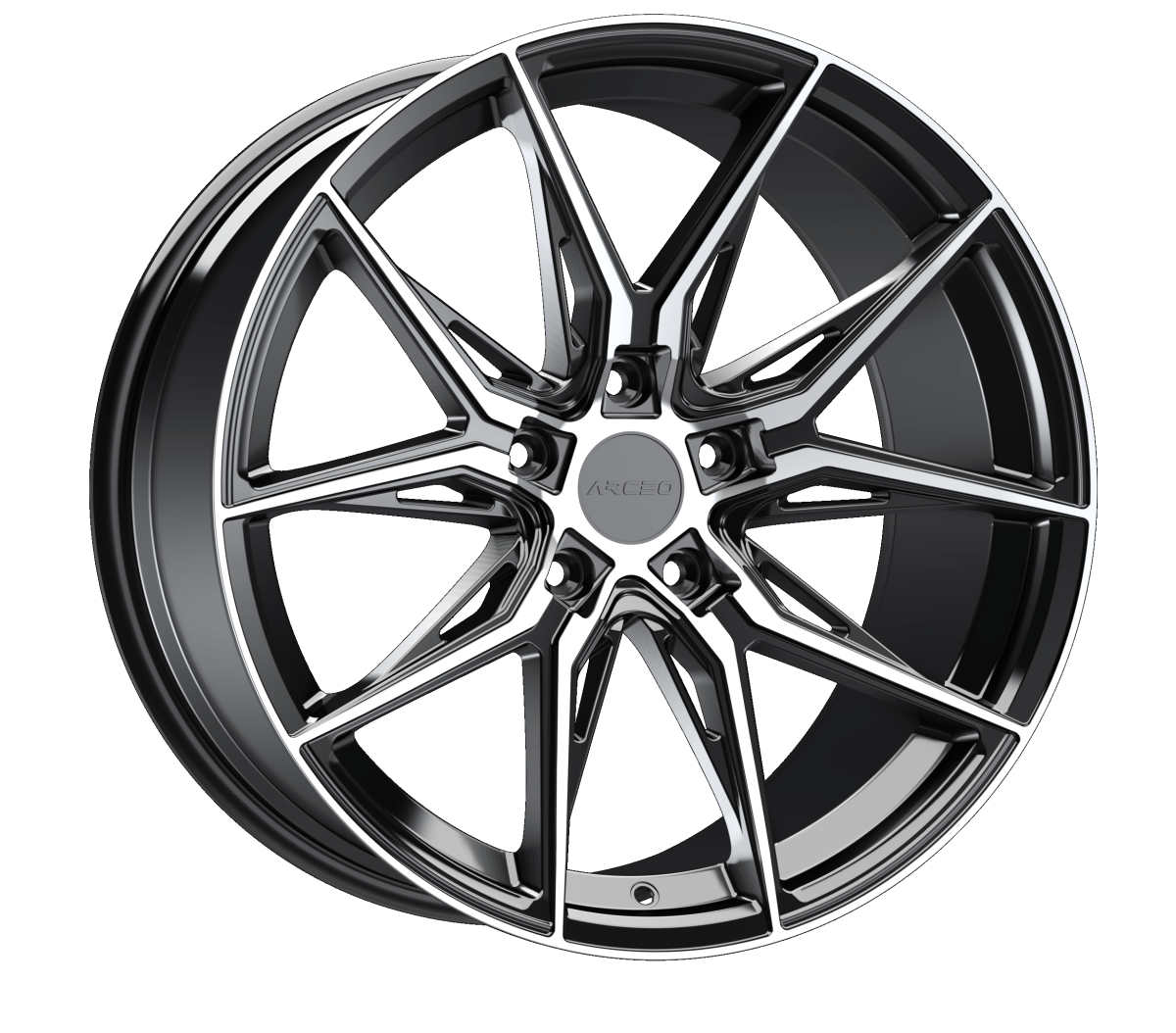 Alu kola Arceo Marseille 8x18 5x114.3 ET35 Black Diamond WheelsUp