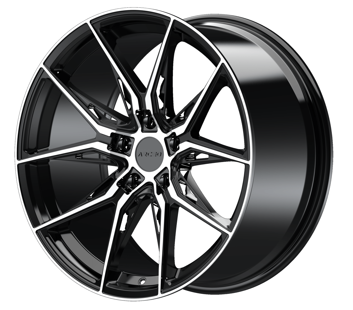 Alu kola Arceo Marseille 8x18 5x114.3 ET35 Black Diamond WheelsUp