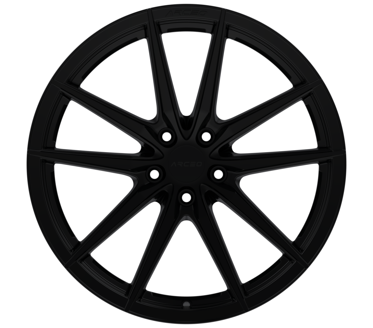Alu kola Arceo Monaco 10x20 5x112 ET40 Matt Black WheelsUp