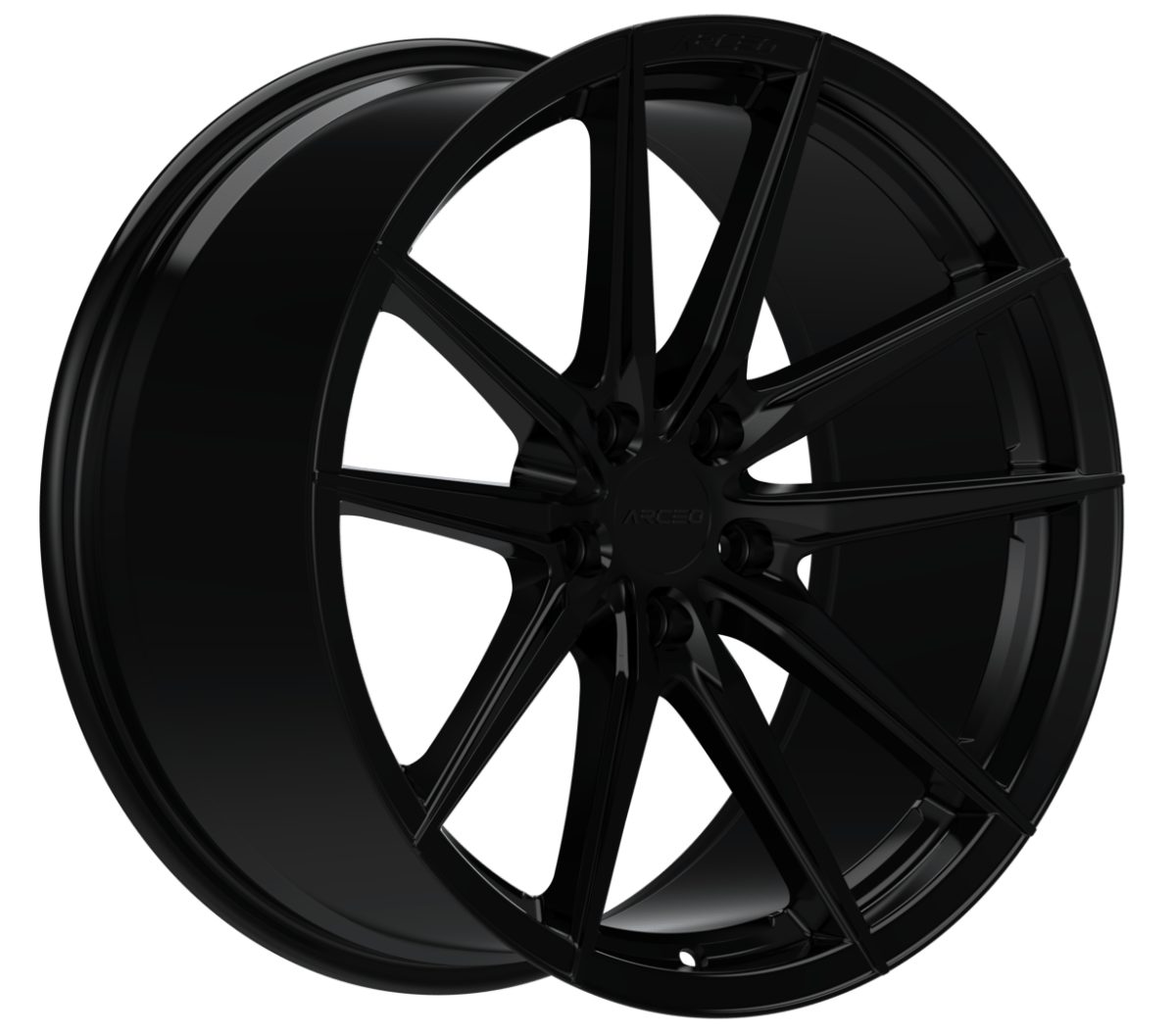 Alu kola Arceo Monaco 10x20 5x112 ET40 Matt Black WheelsUp