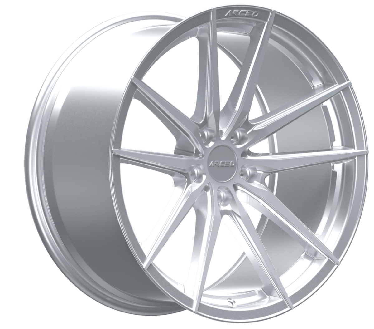 Arceo Monaco 10x20 5x112 ET40 Silver Diamond - Wheelsup.cz
