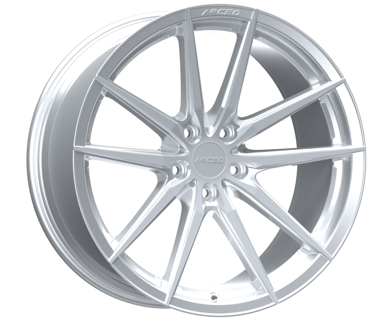 Alu kola Arceo Monaco 9.5x19 5x112 ET40 Silver Diamond WheelsUp