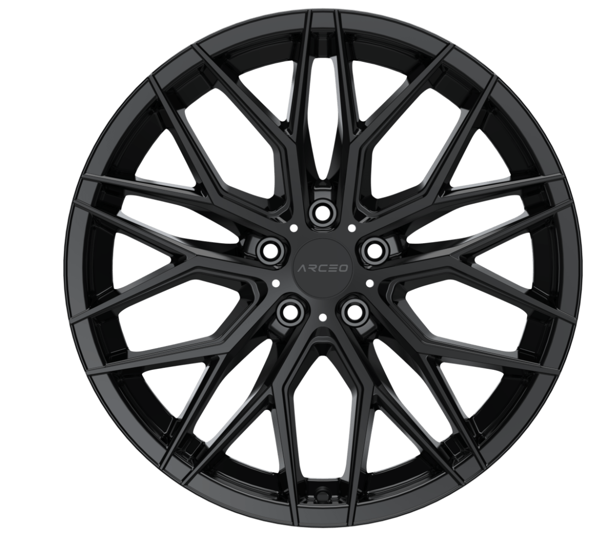 Alu kola Arceo Valencia 10x20 5x112 ET40 Black WheelsUp