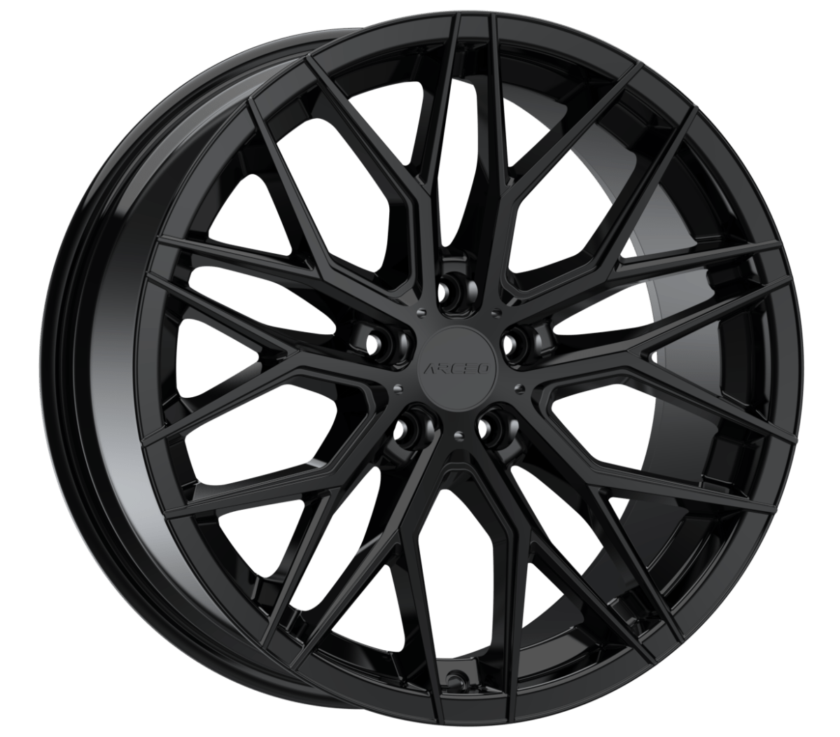 Alu kola Arceo Valencia 10x20 5x112 ET40 Black WheelsUp