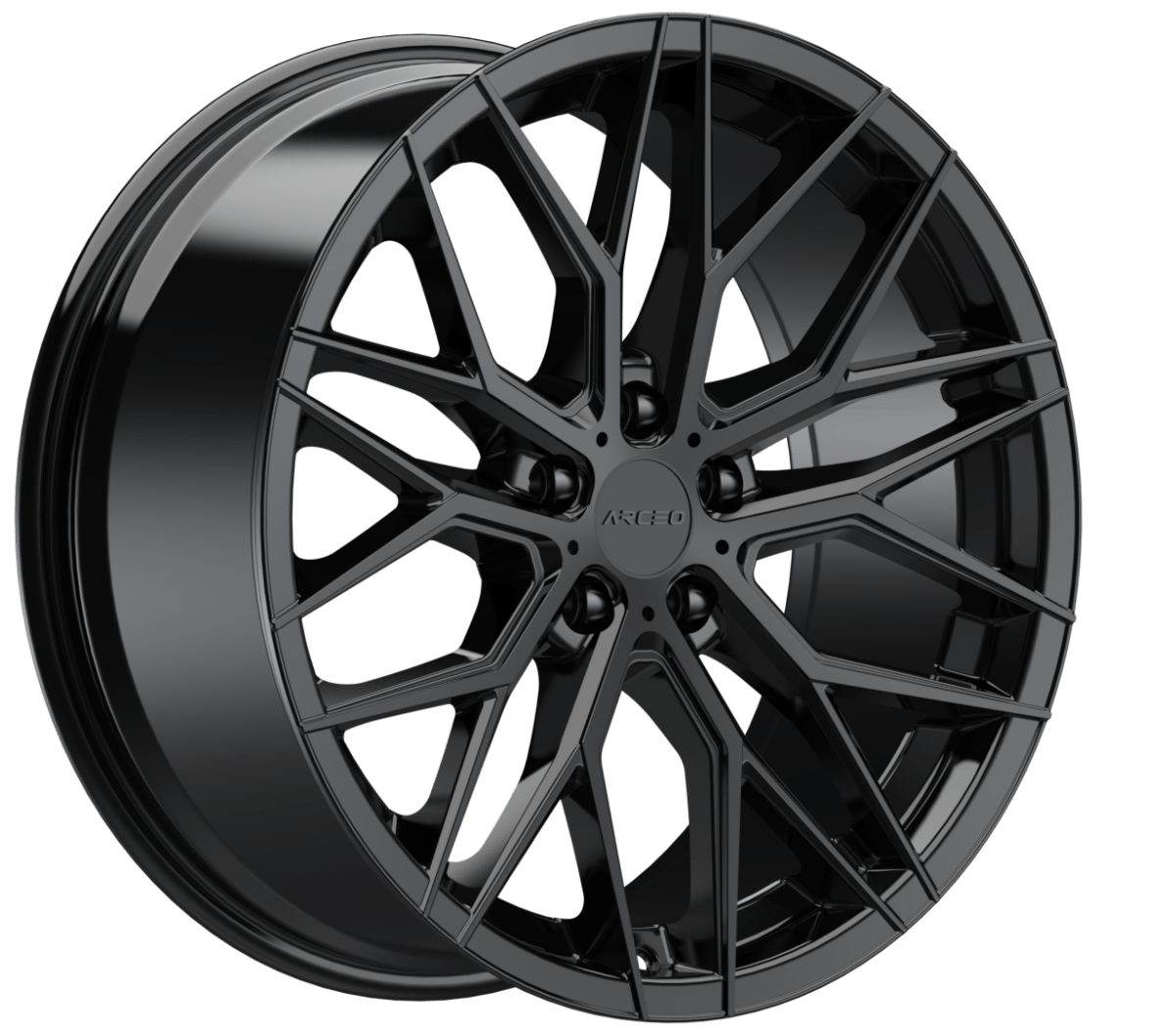 Alu kola Arceo Valencia 10x20 5x112 ET40 Black WheelsUp