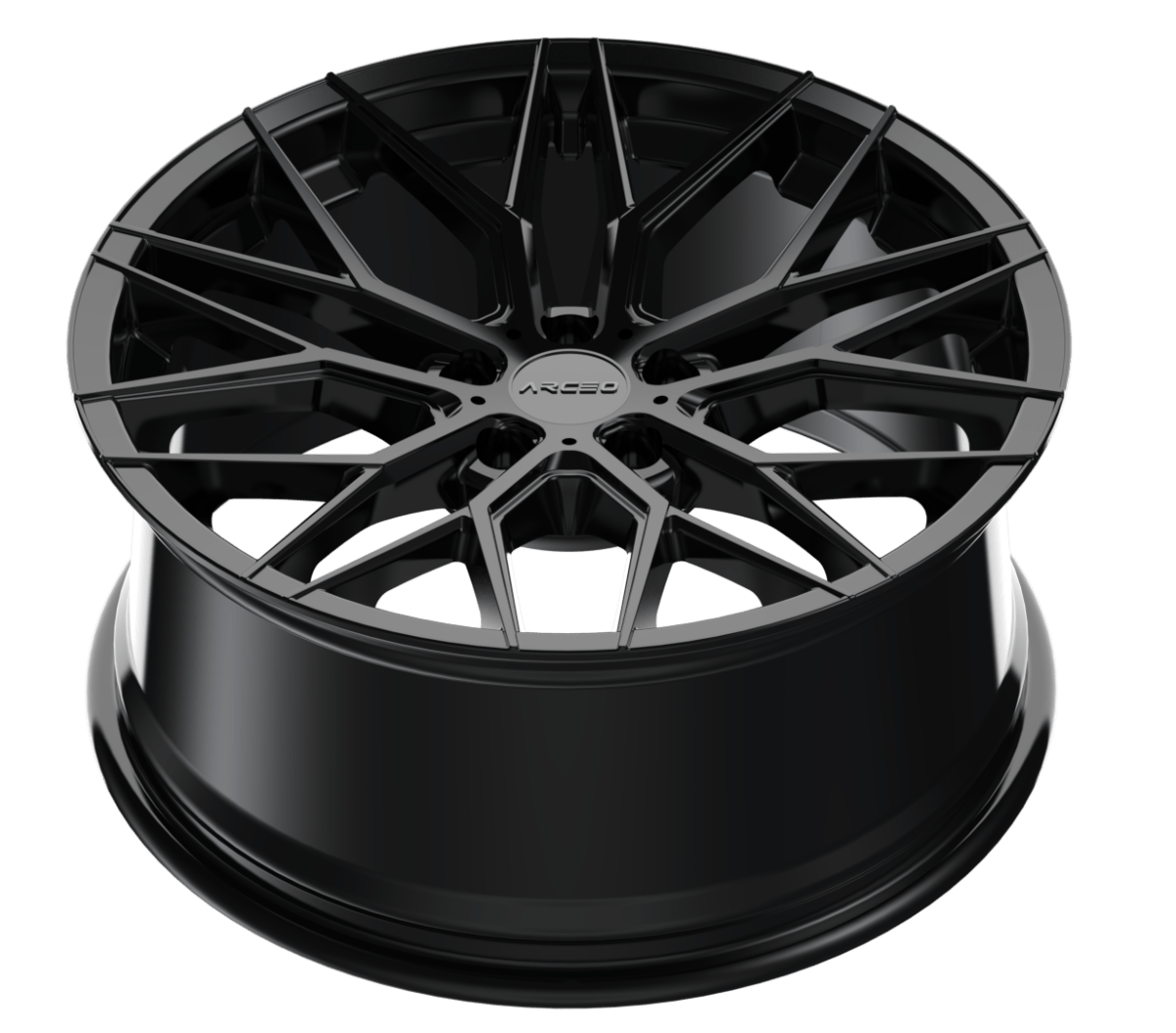 Alu kola Arceo Valencia 10x20 5x112 ET40 Black WheelsUp