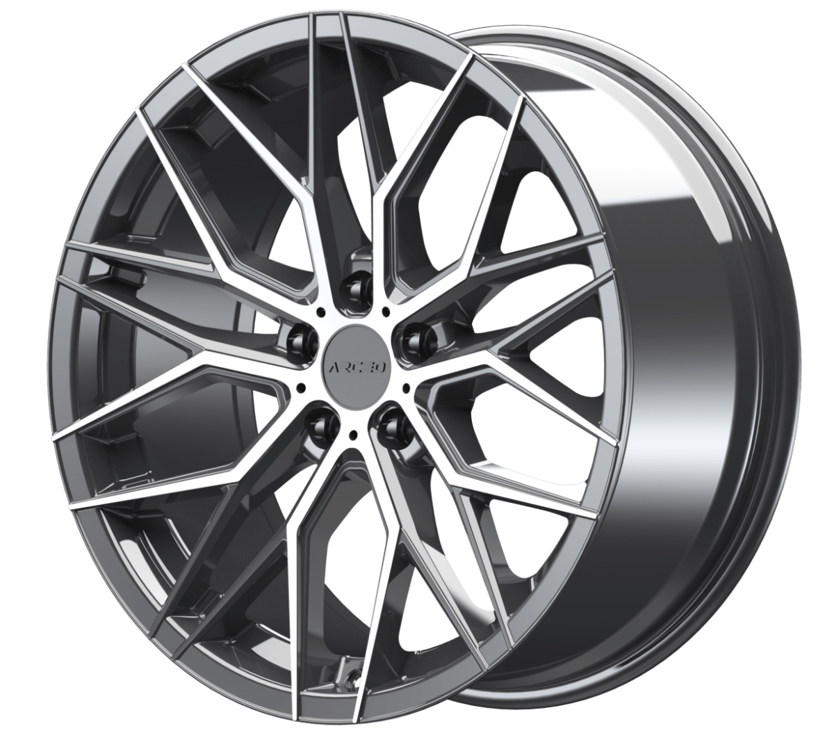 Alu kola Arceo Valencia 10x20 5x114.3 ET40 Titan Diamond WheelsUp
