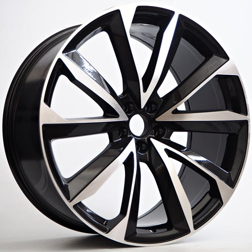 Alu kola Racing Line Arden 10x22 5x112 ET25 Black Face Machined WheelsUp