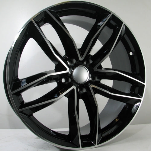 Alu kola Racing Line Douglas 8,5x19 5x112 ET35 Black Face Machined WheelsUp