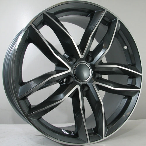 Alu kola Racing Line Douglas 8,5x19 5x112 ET42 Grey Face Machined WheelsUp
