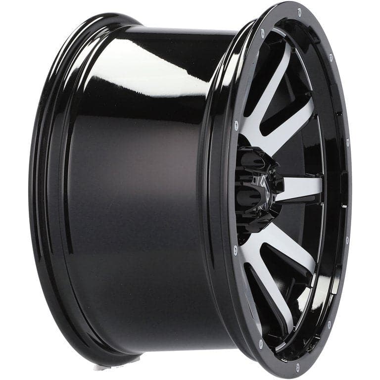 Alu kola Racing Line A1302 9x17 5x139.7 ET0 černá, Offroad WheelsUp